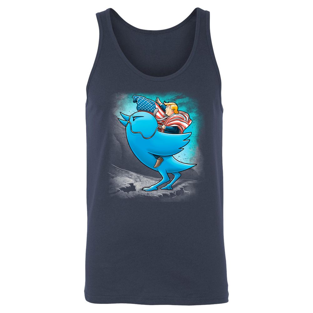 Unisex Jersey Tank - W6SG9EED - Navy - 2