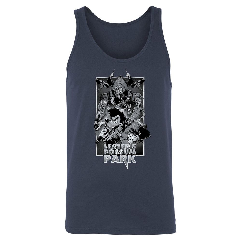 Unisex Jersey Tank - YZCYKFFK - Navy - 2