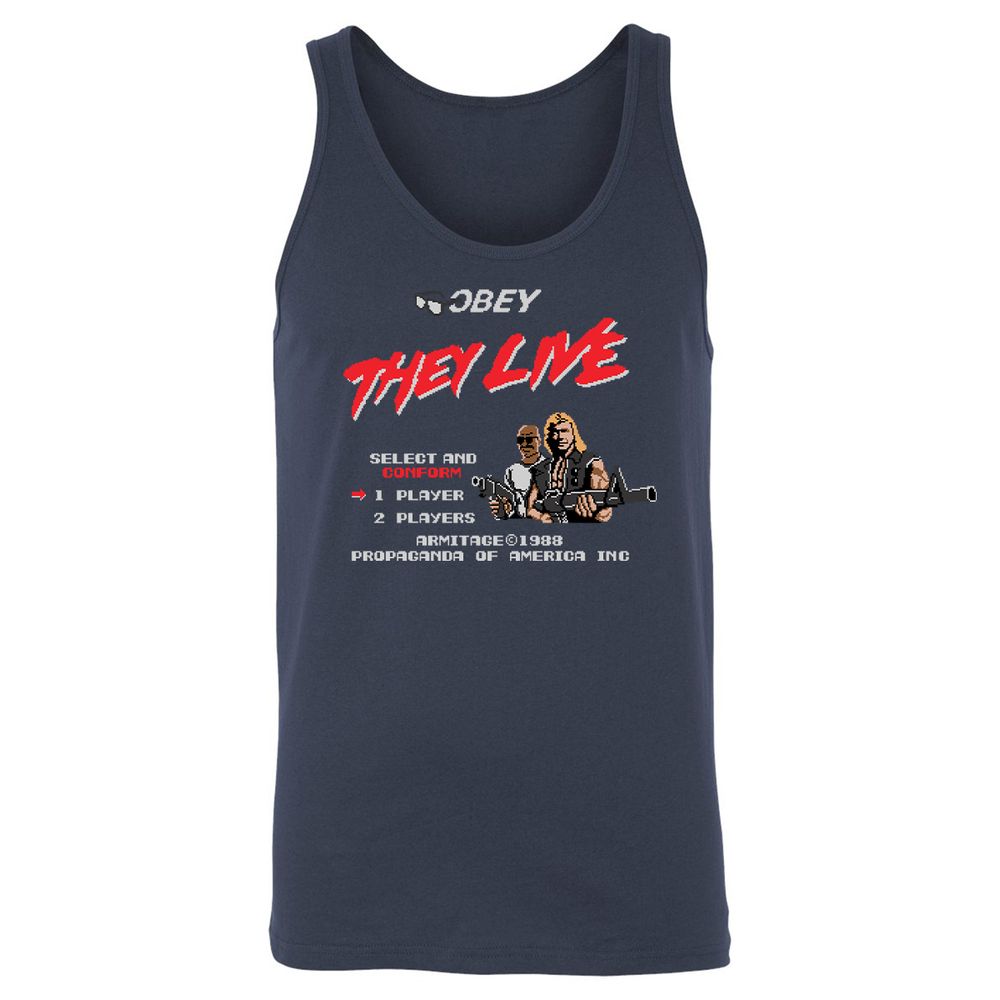 Unisex Jersey Tank - BZA886S9 - Navy - 2