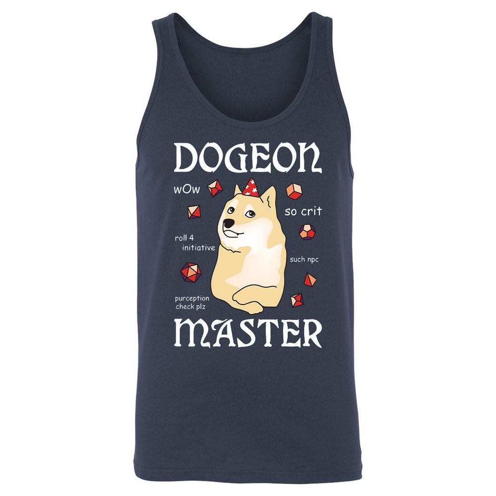 Unisex Jersey Tank - NB5W1Q84 - Navy - 2