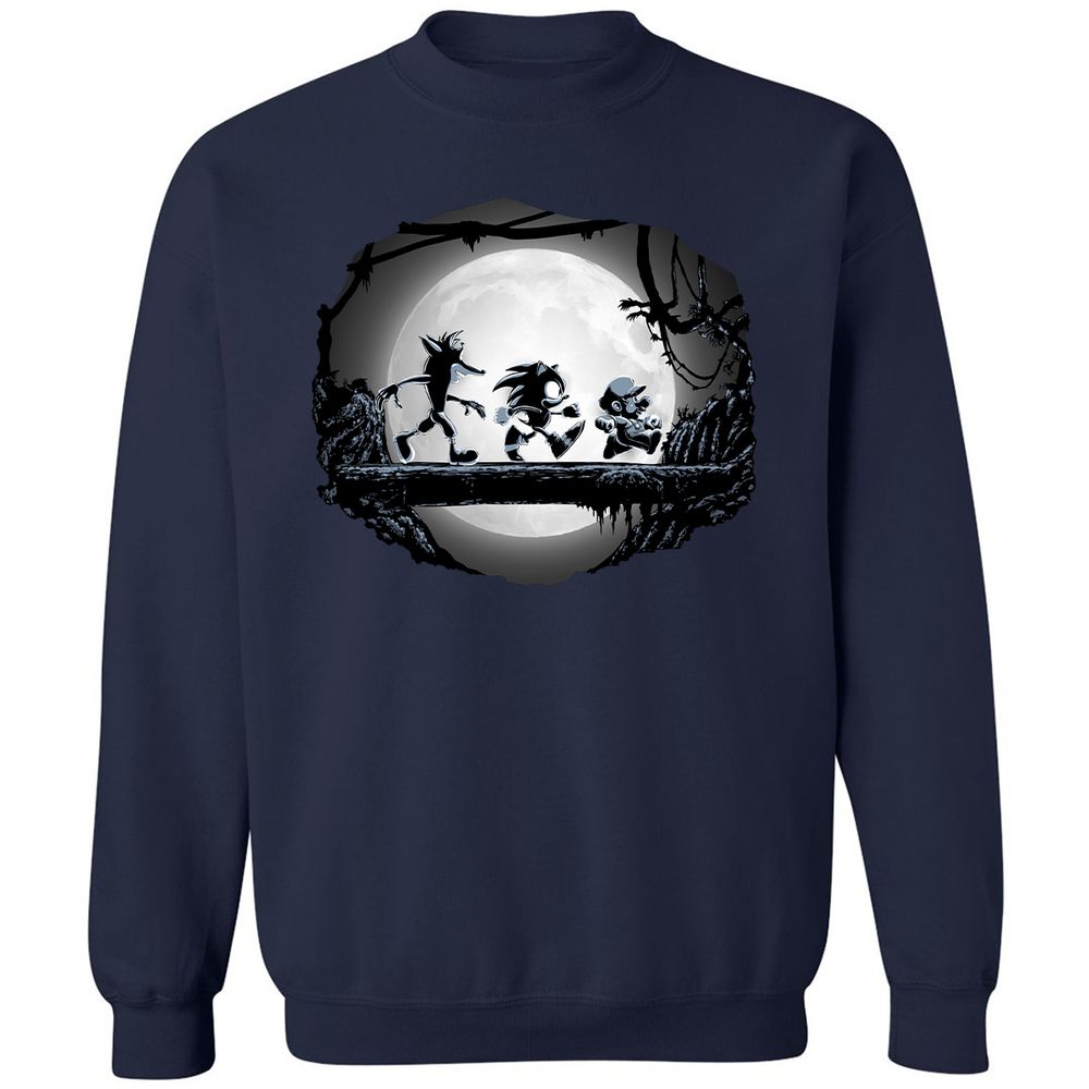 Classic Unisex Sweatshirt - 2UZM5626 - Navy - 2