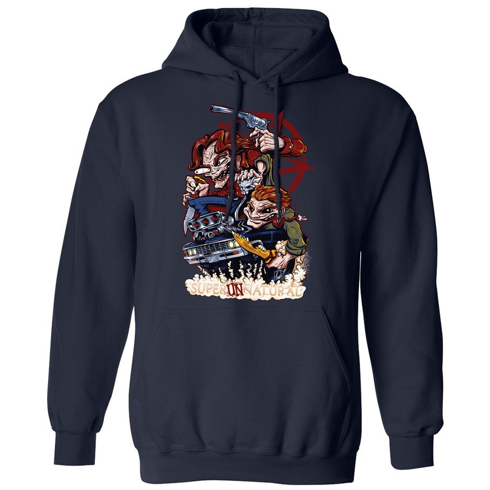 Classic Unisex Hoodie - DAQNGAYK - Navy - 2