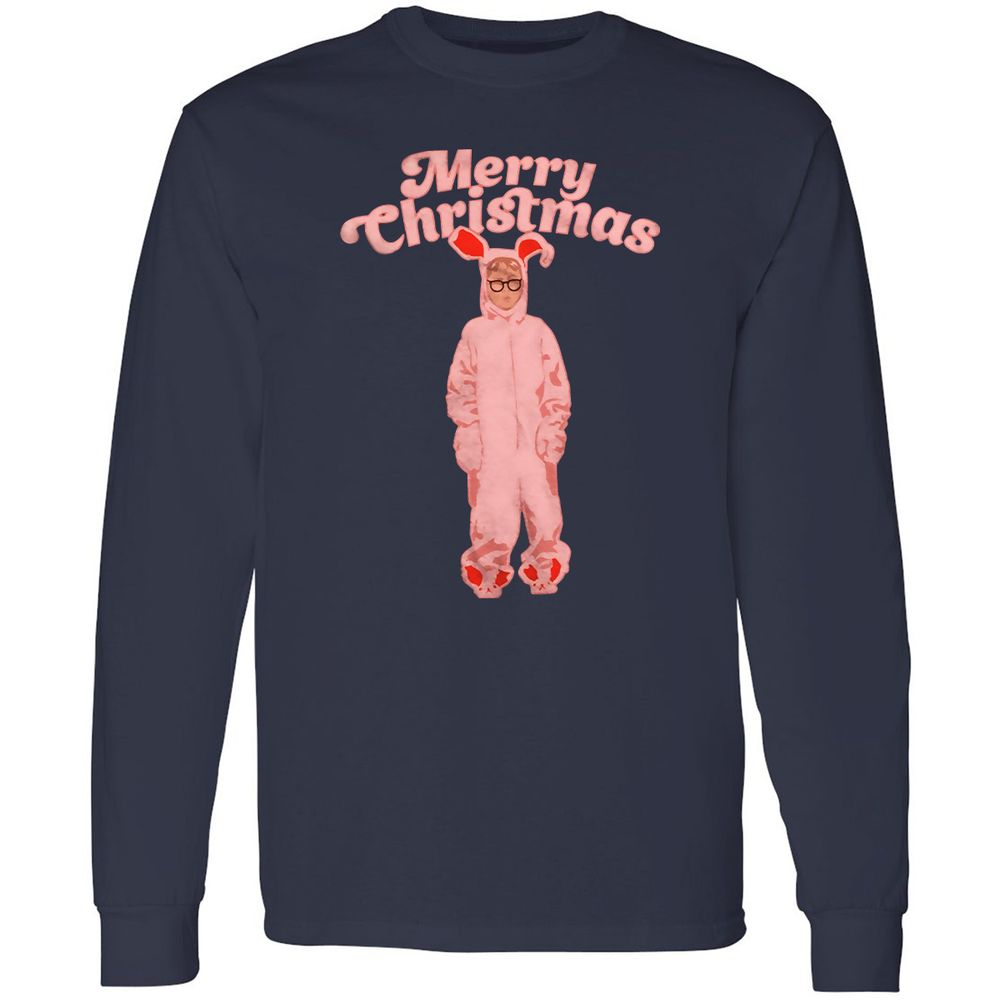Long Sleeve T-Shirt - 73Q3SBZD - Navy - 2