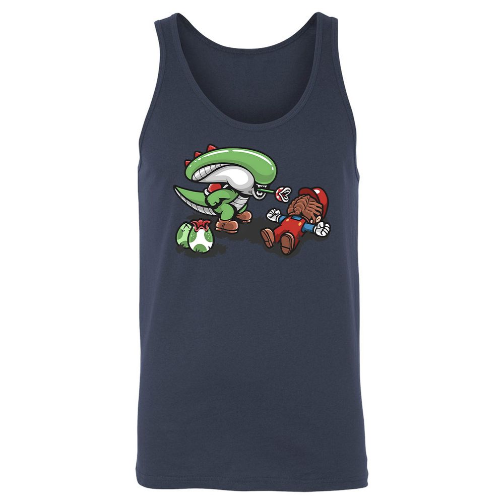Unisex Jersey Tank - C83SR9YF - Navy - 2