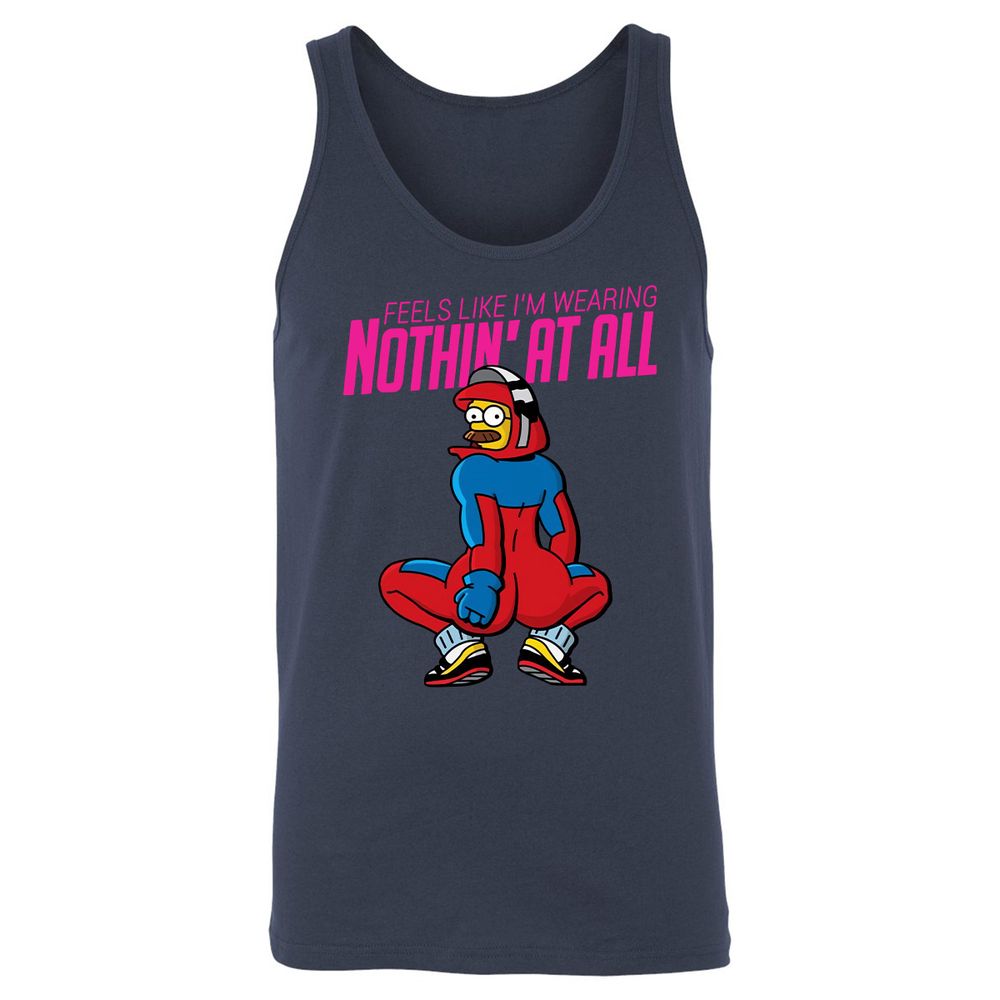 Unisex Jersey Tank - L7J32DDU - Navy - 2