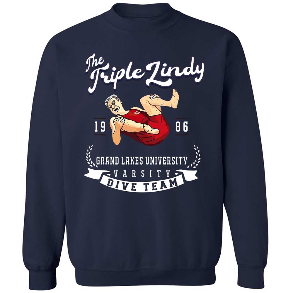 Classic Unisex Sweatshirt - BY3NNTAS - Navy - 2