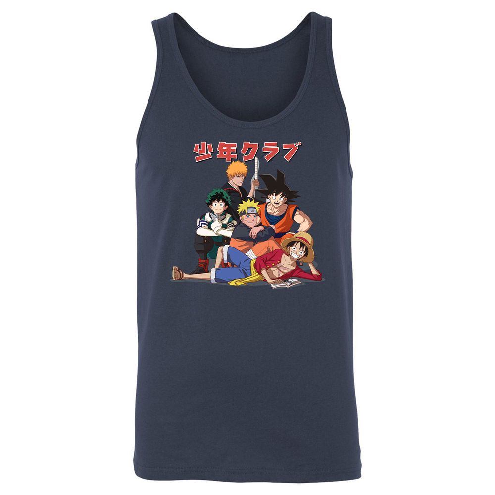 Unisex Jersey Tank - RGU9MHSP - Navy - 2