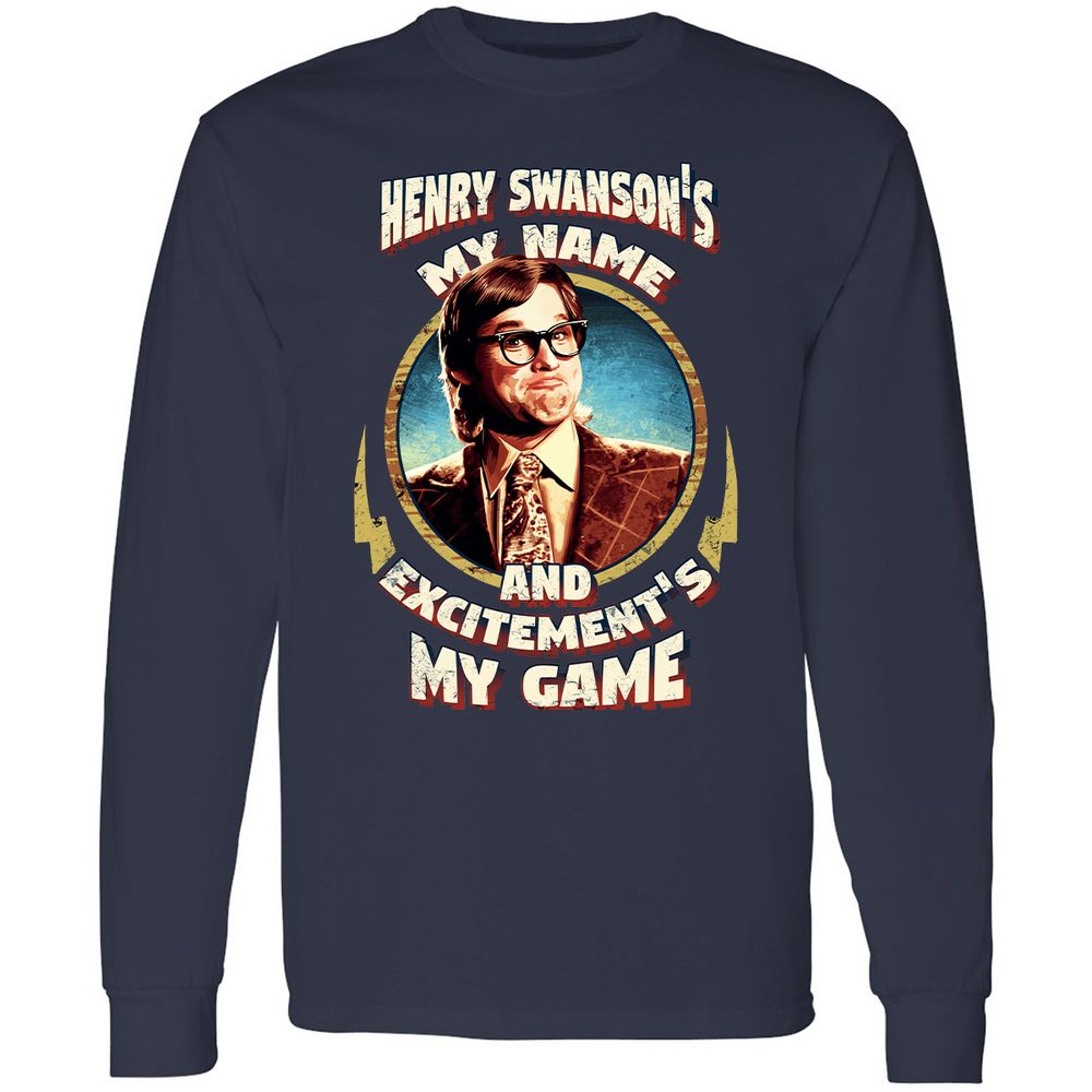 Long Sleeve T-Shirt - N1KFEER1 - Navy - 2