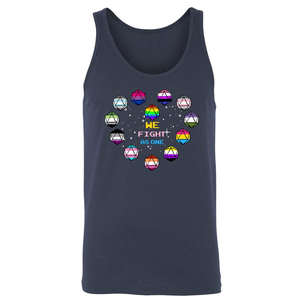 Unisex Jersey Tank - HA44C1MY - Navy - 2