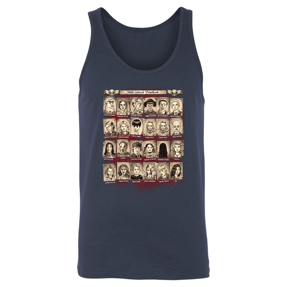 Unisex Jersey Tank - M93DHDC5 - Navy - 2