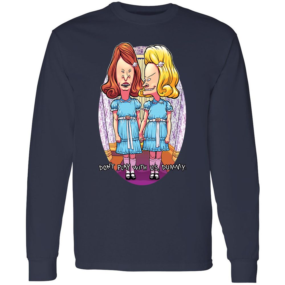 Long Sleeve T-Shirt - P91LHU8W - Navy - 2