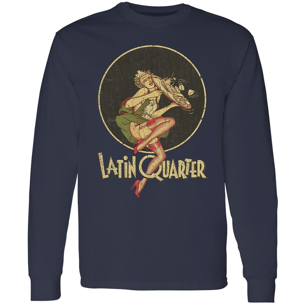 Long Sleeve T-Shirt - 2YVQ47KE - Navy - 2
