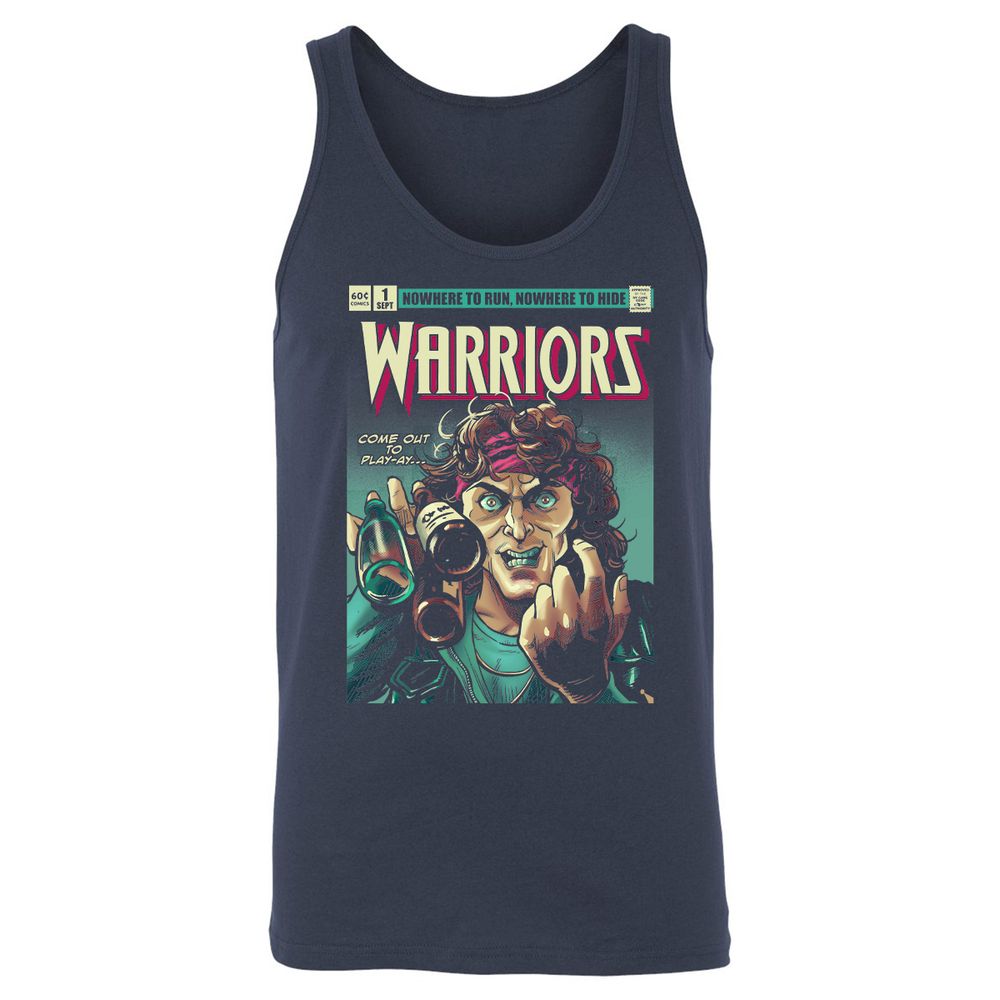 Unisex Jersey Tank - JYSMPK54 - Navy - 2