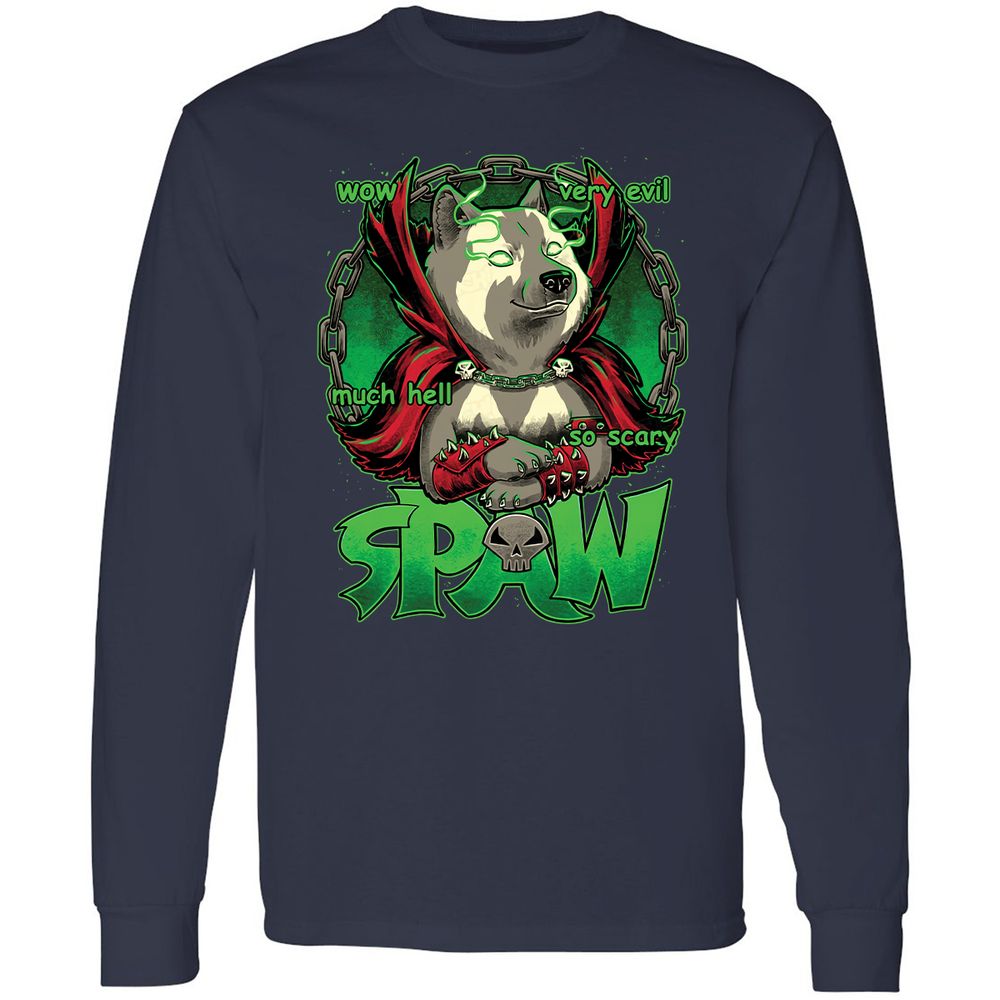 Long Sleeve T-Shirt - 9VFXE7JV - Navy - 2