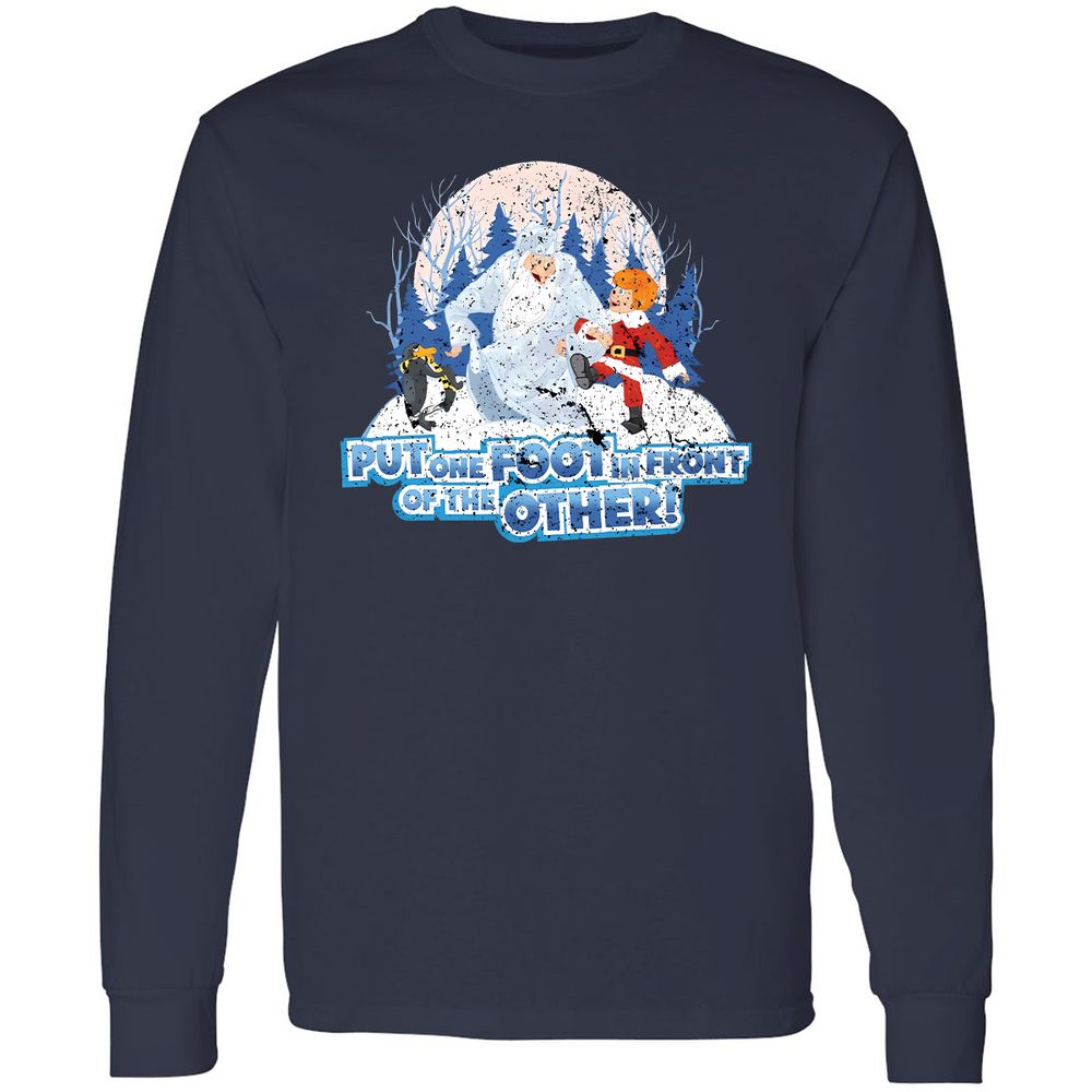 Long Sleeve T-Shirt - T162D9DQ - Navy - 2