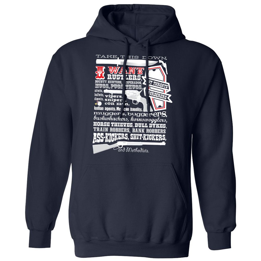 Classic Unisex Hoodie - W7H9VNF3 - Navy - 2