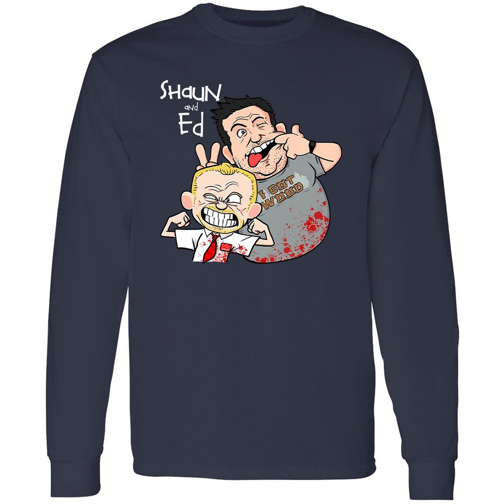 Long Sleeve T-Shirt - A64TAW8W - Navy - 2