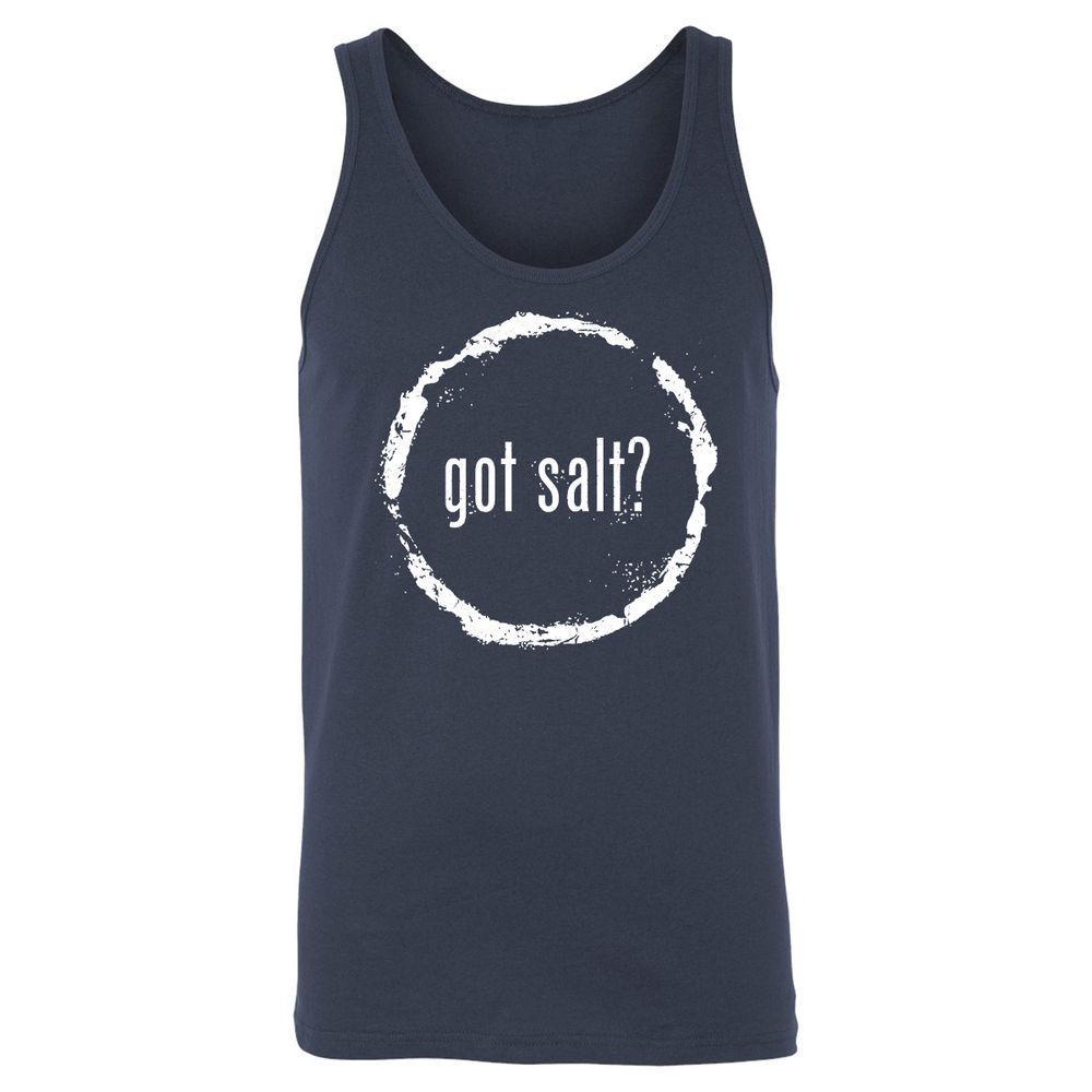 Unisex Jersey Tank - KX7QELR8 - Navy - 2