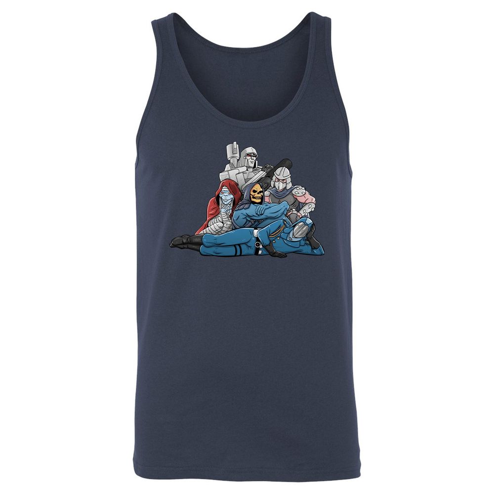 Unisex Jersey Tank - 98ZC57Y9 - Navy - 2