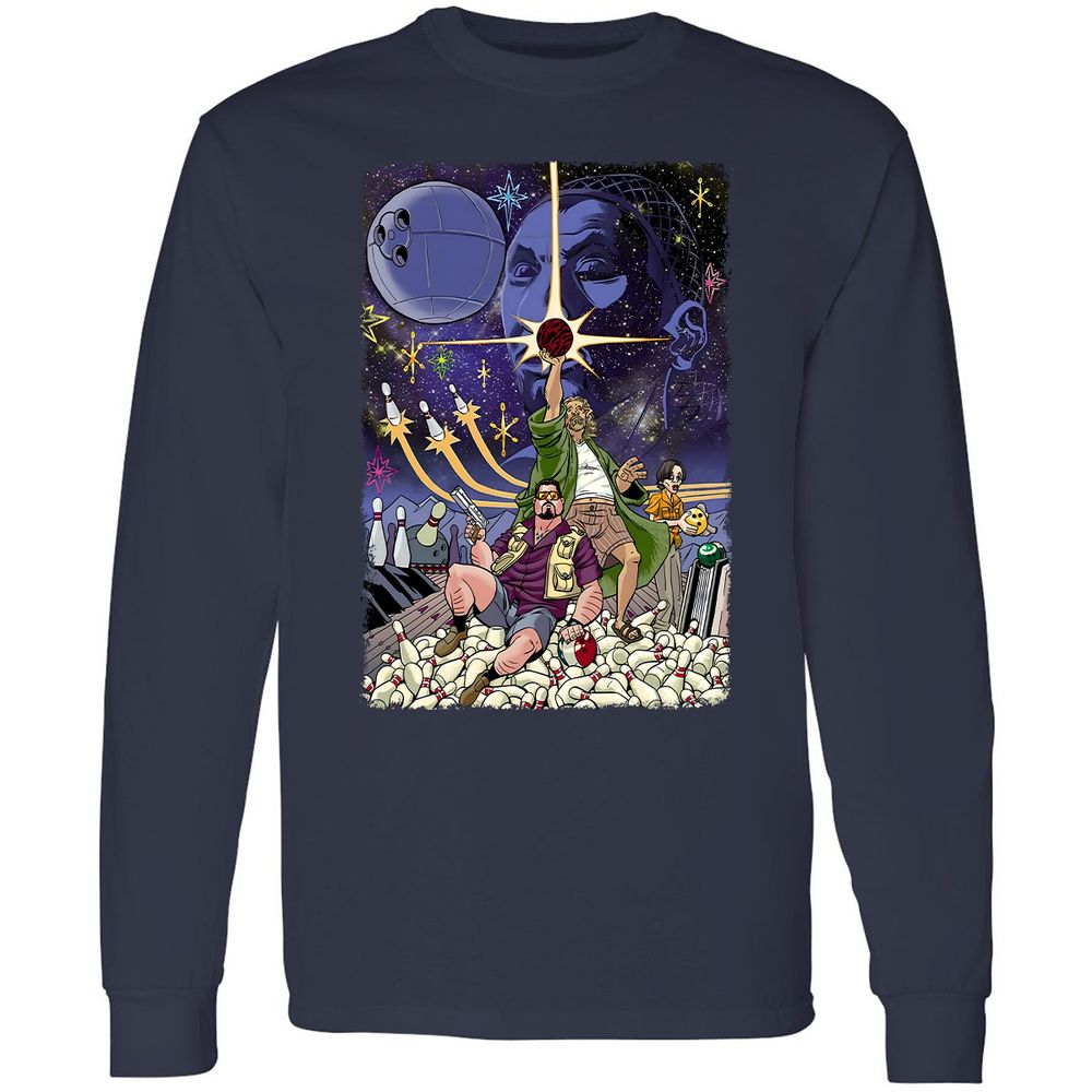 Long Sleeve T-Shirt - RHK4NJAJ - Navy - 2