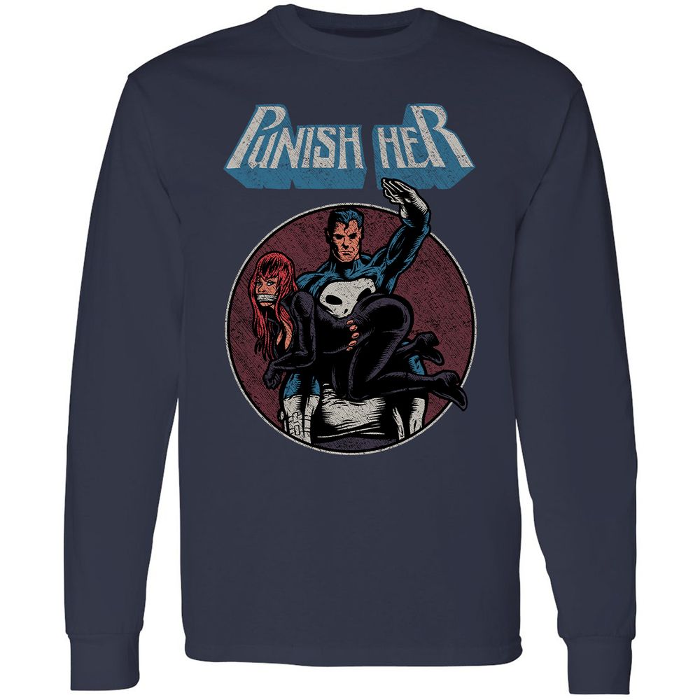Long Sleeve T-Shirt - E3T97BMD - Navy - 2