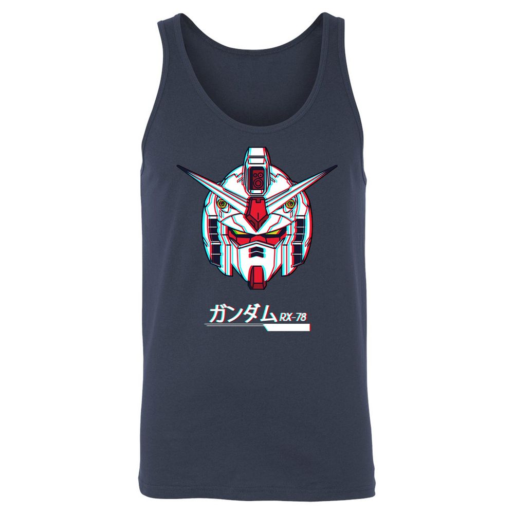 Unisex Jersey Tank - 6SAQEE9F - Navy - 2