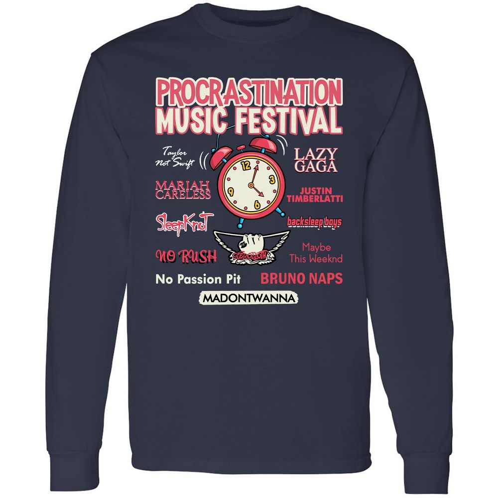 Long Sleeve T-Shirt - STWJ323F - Navy - 2