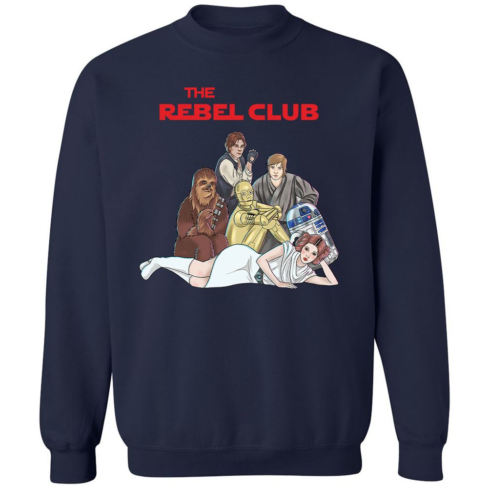 Classic Unisex Sweatshirt - WNBDEV6Y - Navy - 2