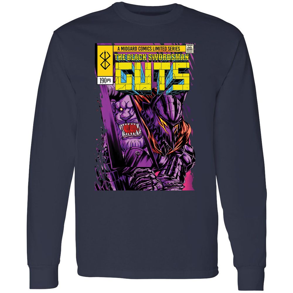 Long Sleeve T-Shirt - Y1GHFHZ2 - Navy - 2