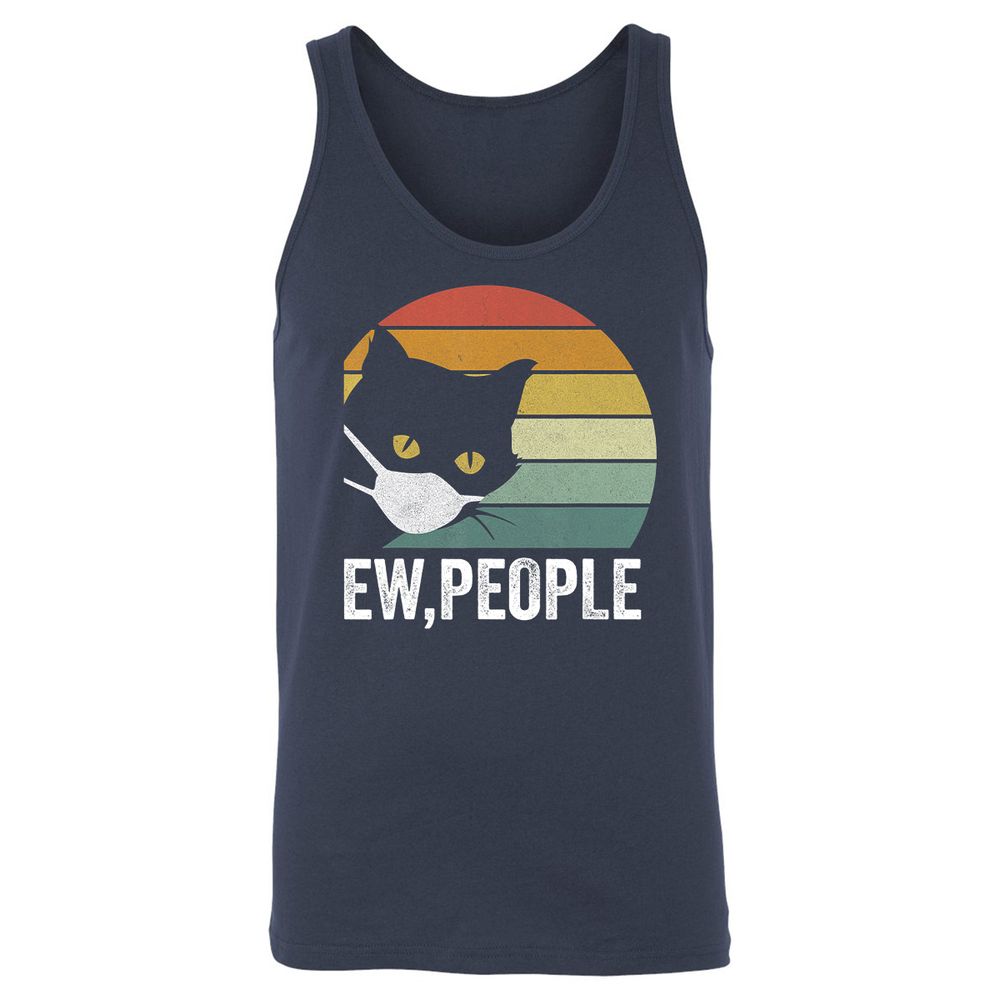 Unisex Jersey Tank - NNW8WM9Y - Navy - 2