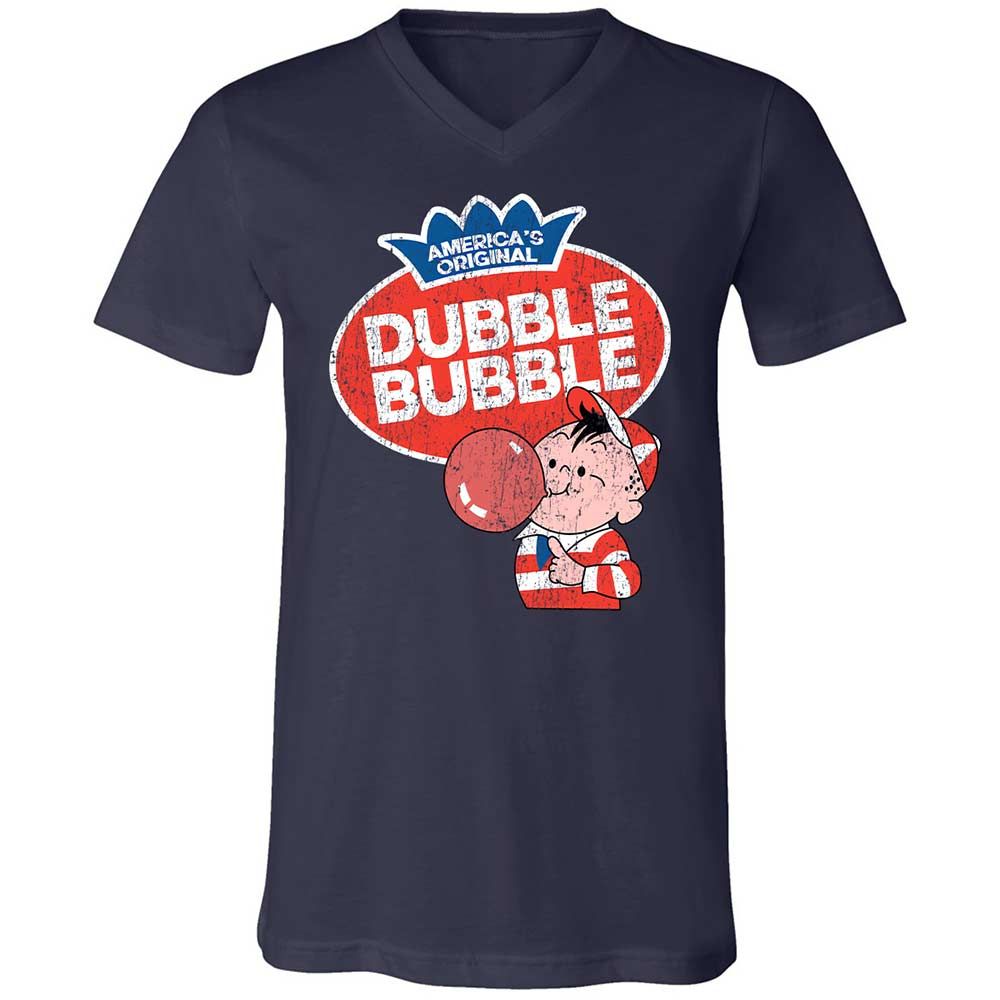 Unisex V-Neck T-Shirt - L2UQU8S7 - Navy - 2