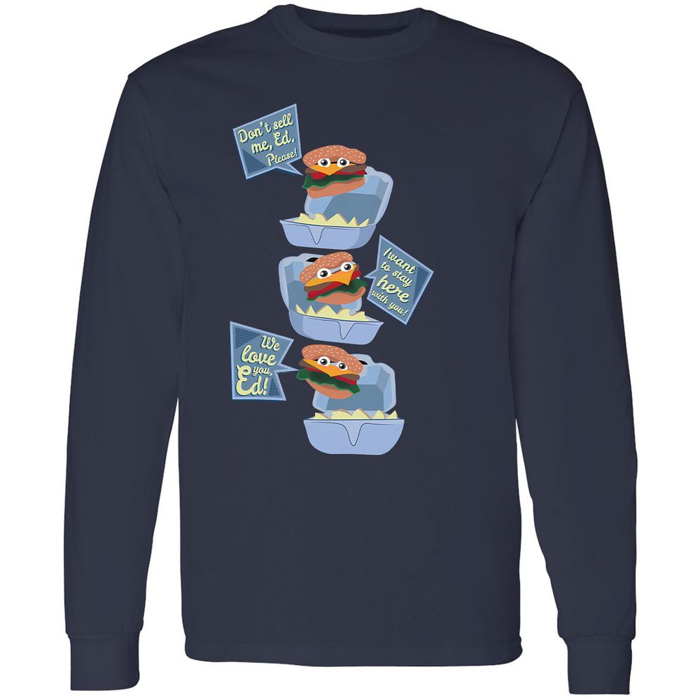 Long Sleeve T-Shirt - V4WVPJKG - Navy - 2