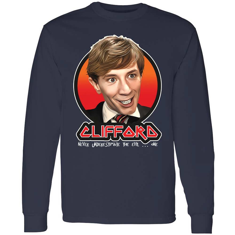 Long Sleeve T-Shirt - AVXY6GQX - Navy - 2
