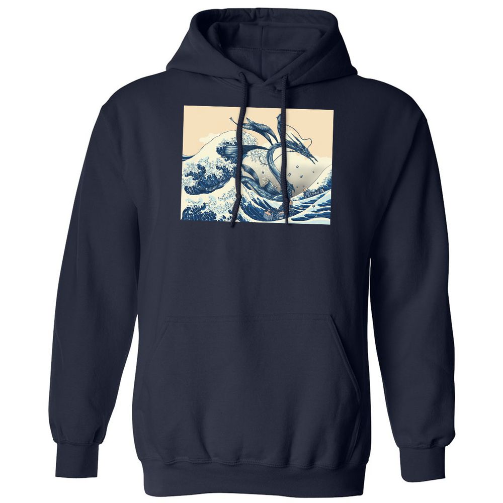 Classic Unisex Hoodie - Q5CRK2N6 - Navy - 2