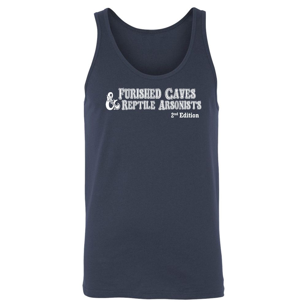 Unisex Jersey Tank - MAMYDF2H - Navy - 2