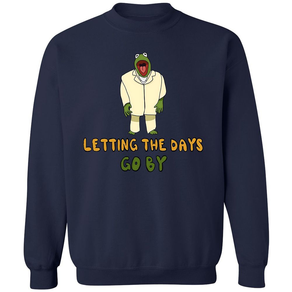 Letting the days go by - Navy - 2
