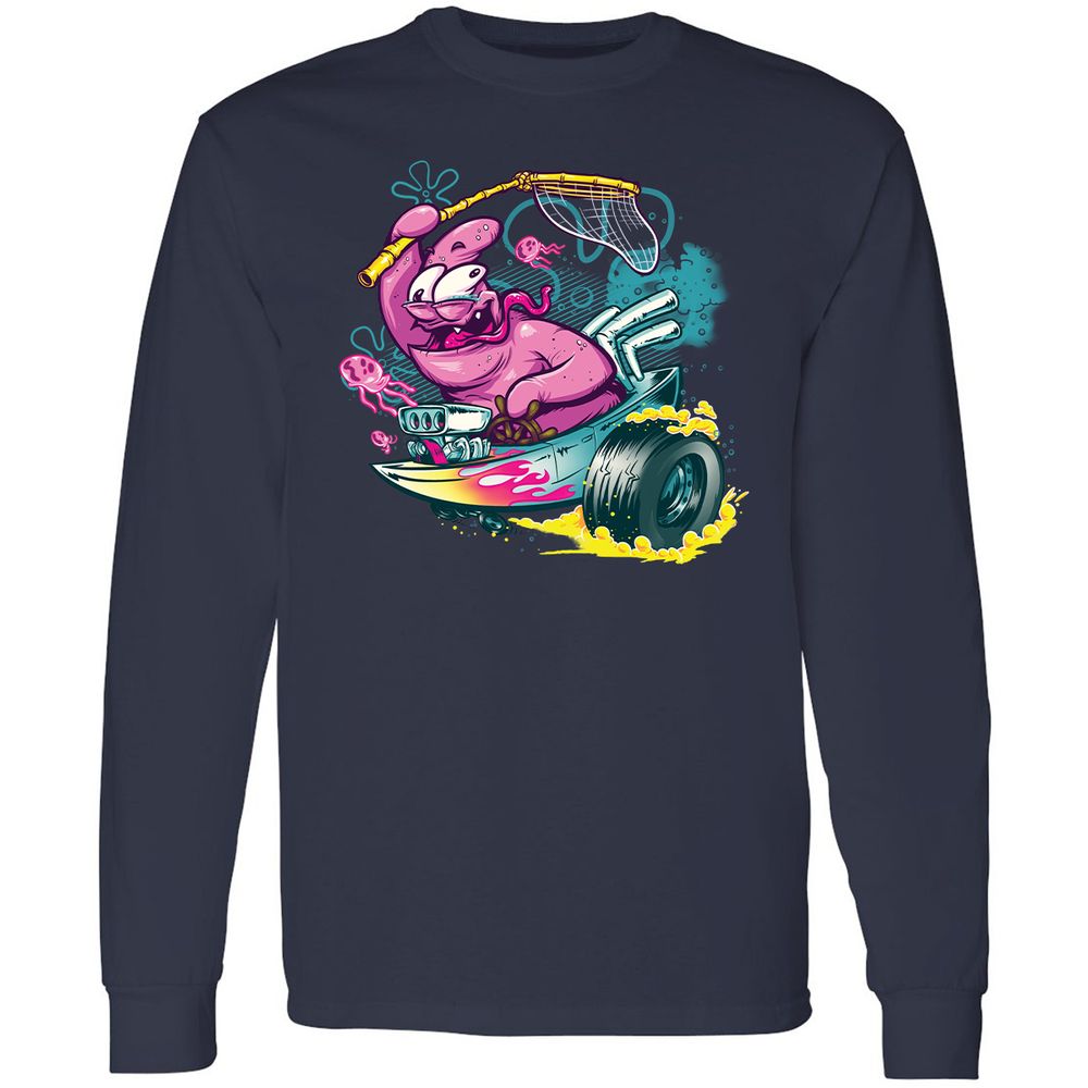 Long Sleeve T-Shirt - KHMKUNBZ - Navy - 2