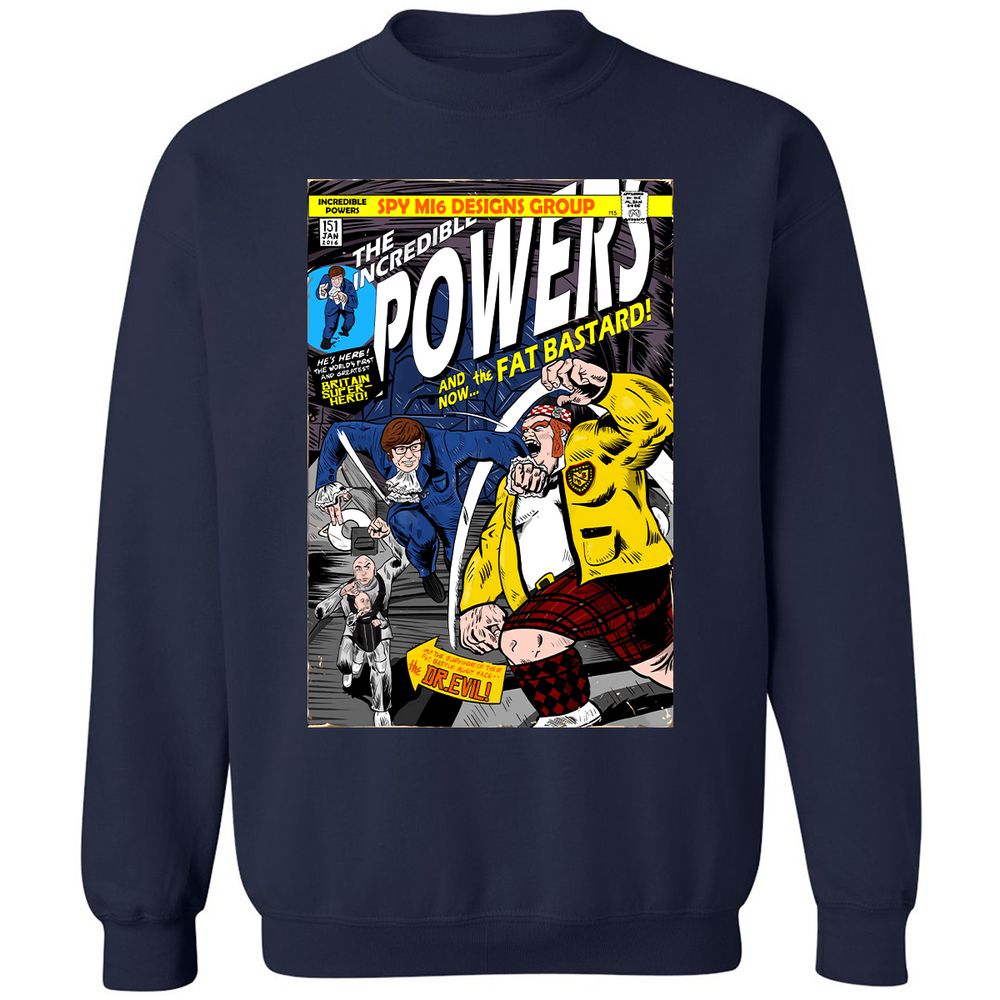 Classic Unisex Sweatshirt - HBB8G5Z3 - Navy - 2