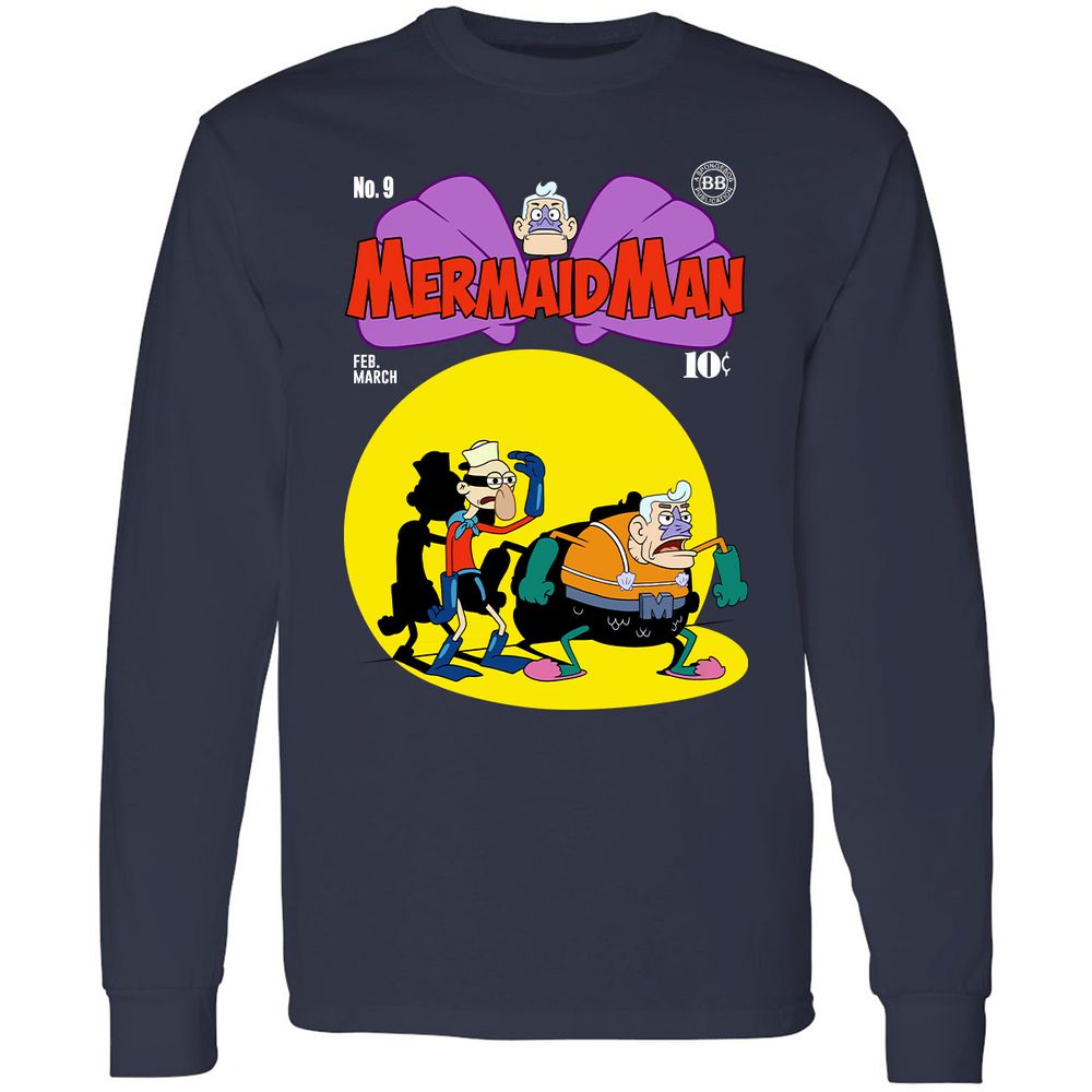 Long Sleeve T-Shirt - KECCP255 - Navy - 2