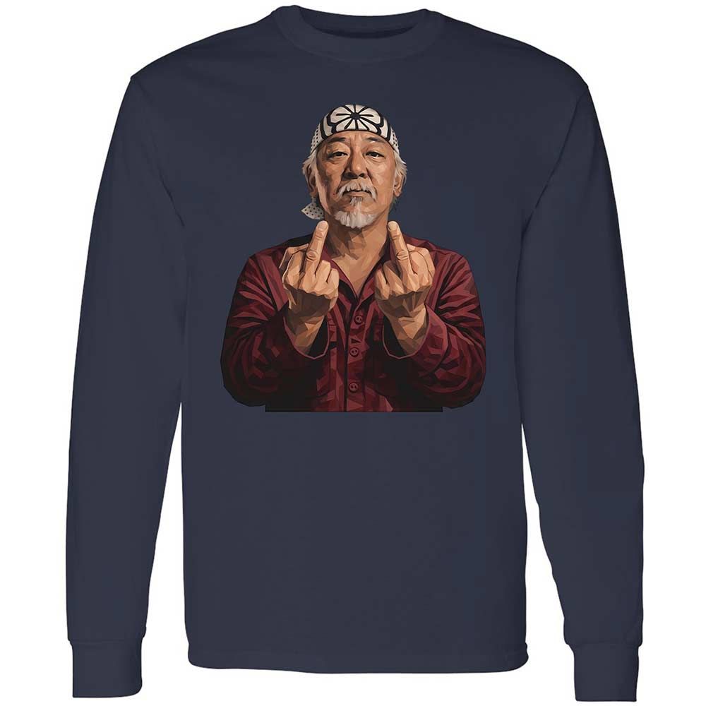 Long Sleeve T-Shirt - E5JKNUR6 - Navy - 2