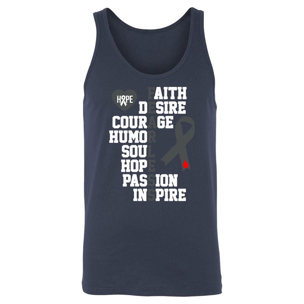 Unisex Jersey Tank - MN3RTFK1 - Navy - 2