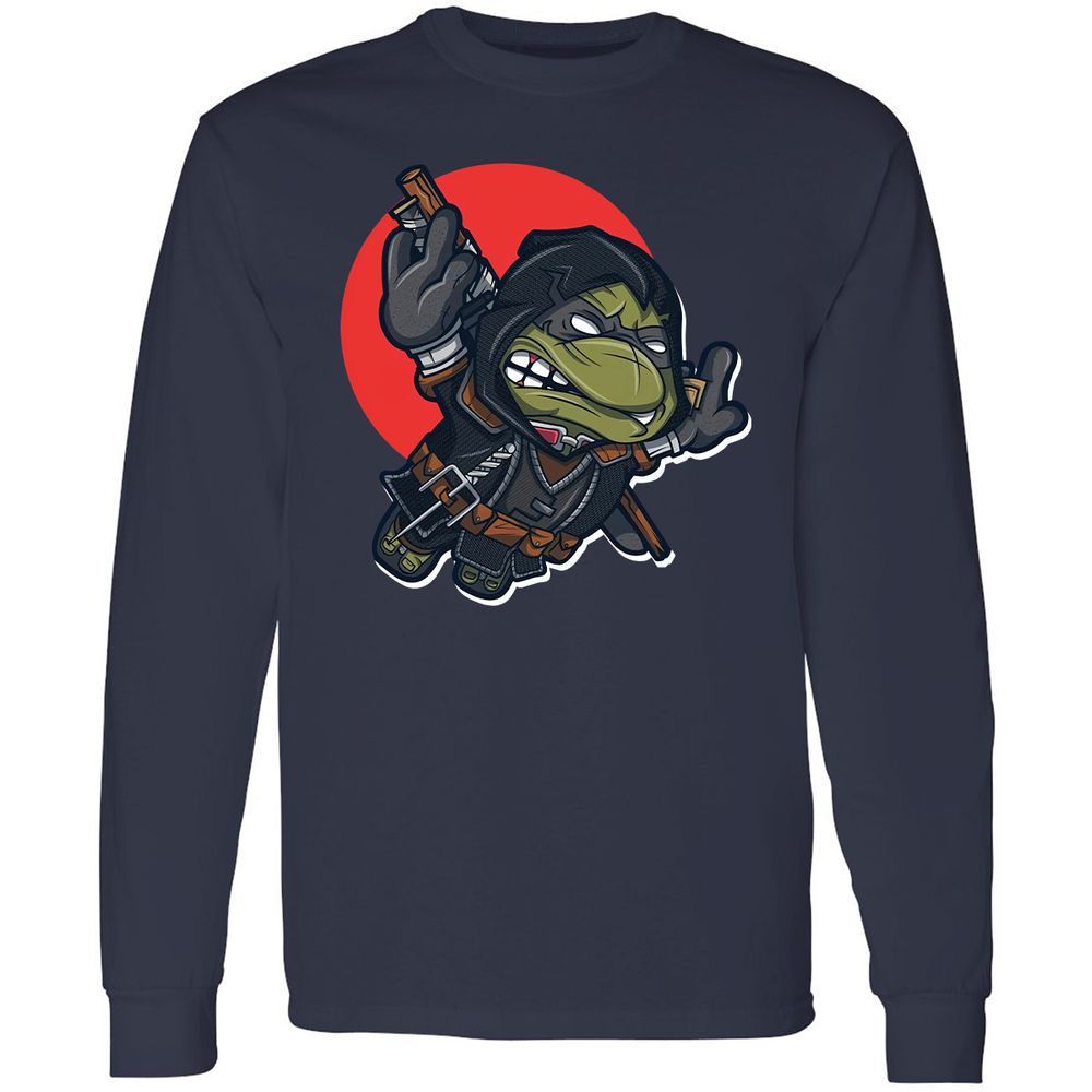 Long Sleeve T-Shirt - Z8V16S9N - Navy - 2