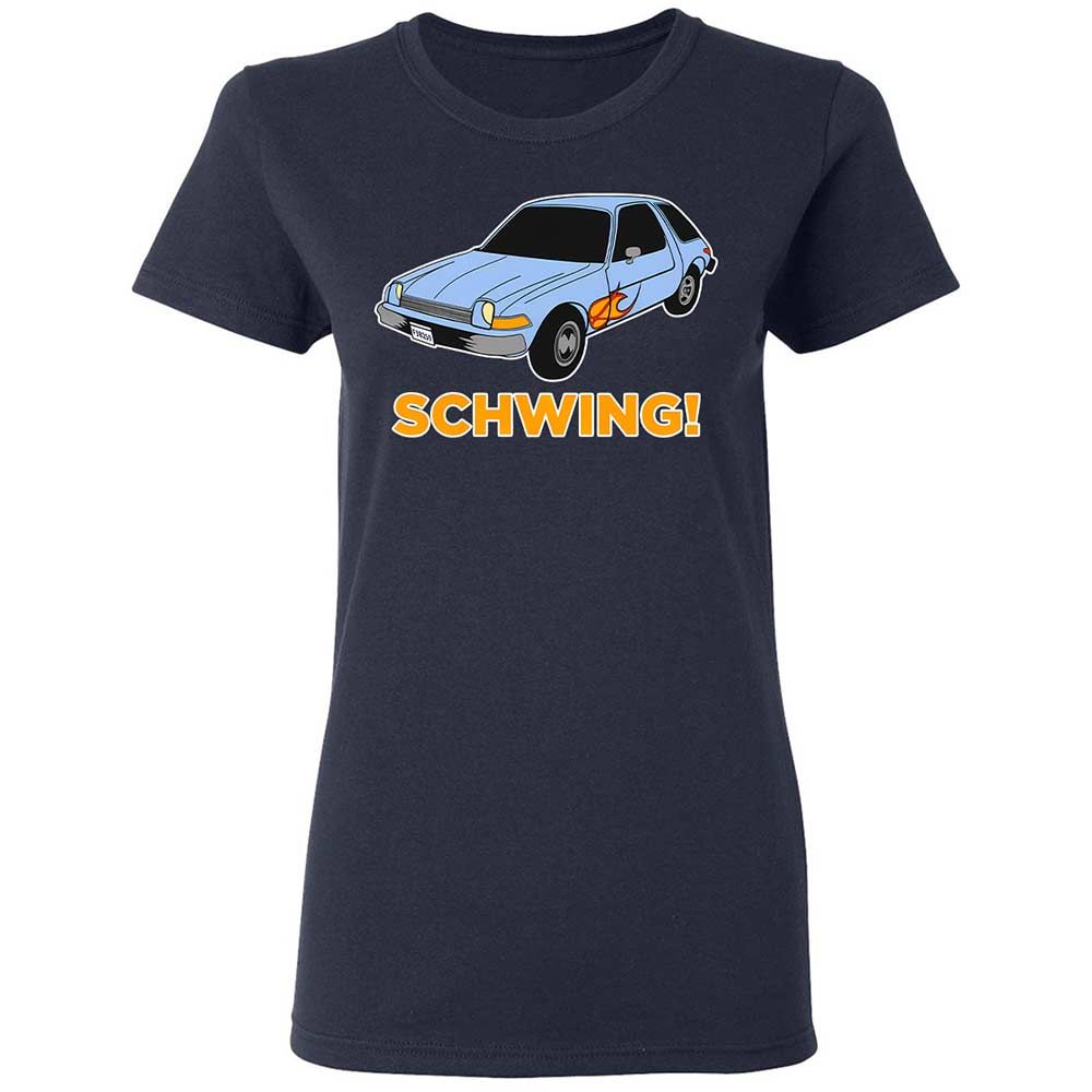 Women's T-Shirt - B3C1J579 - Navy - 2
