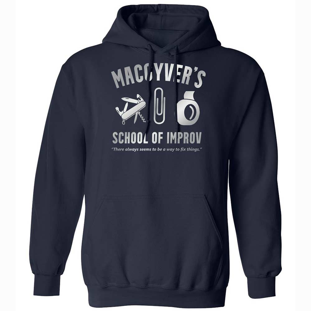 Classic Unisex Hoodie - 7E7BAGWE - Navy - 2