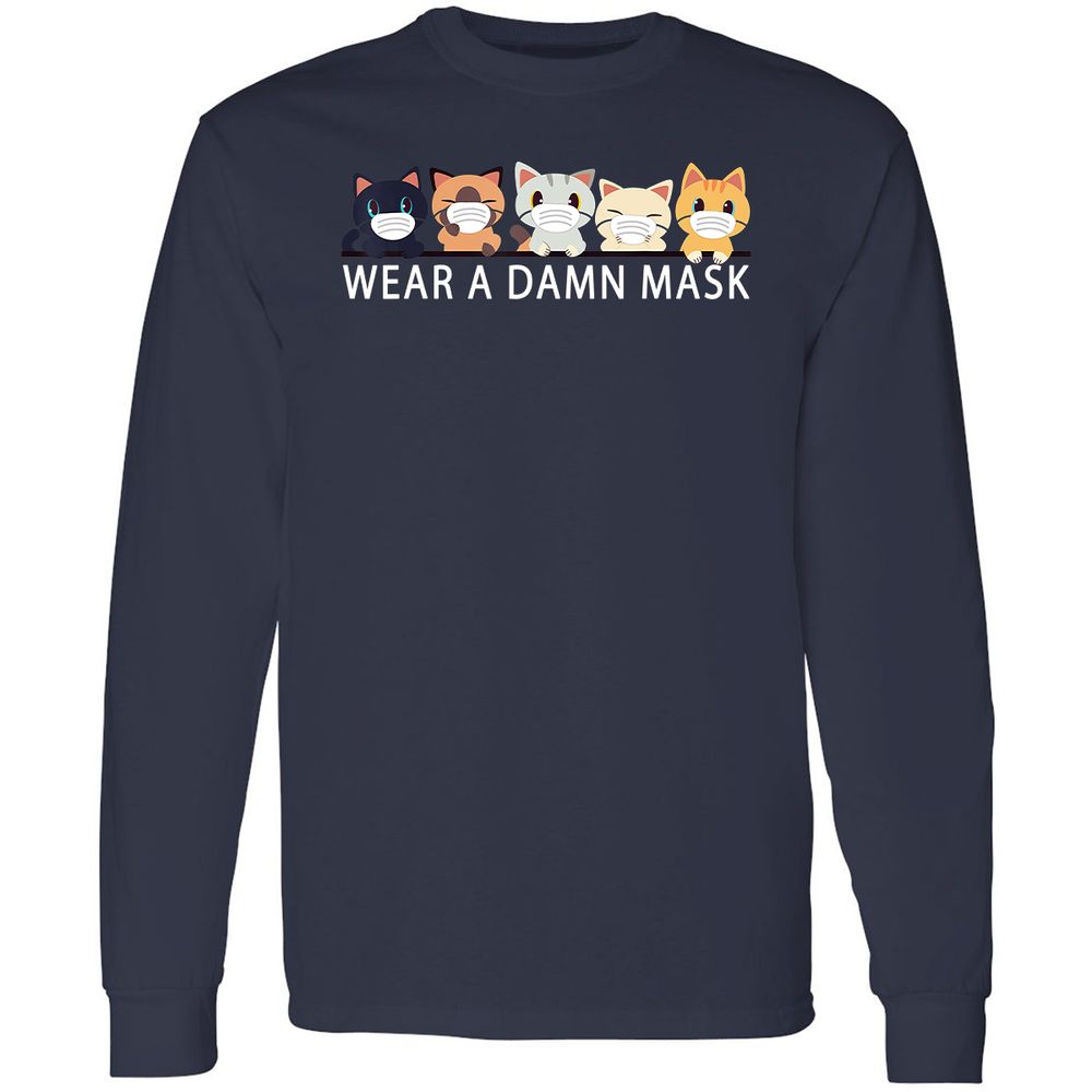 Long Sleeve T-Shirt - RLUTHUZG - Navy - 2