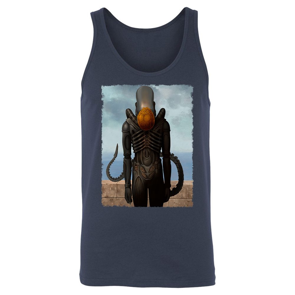 Unisex Jersey Tank - AJH2ZAY4 - Navy - 2