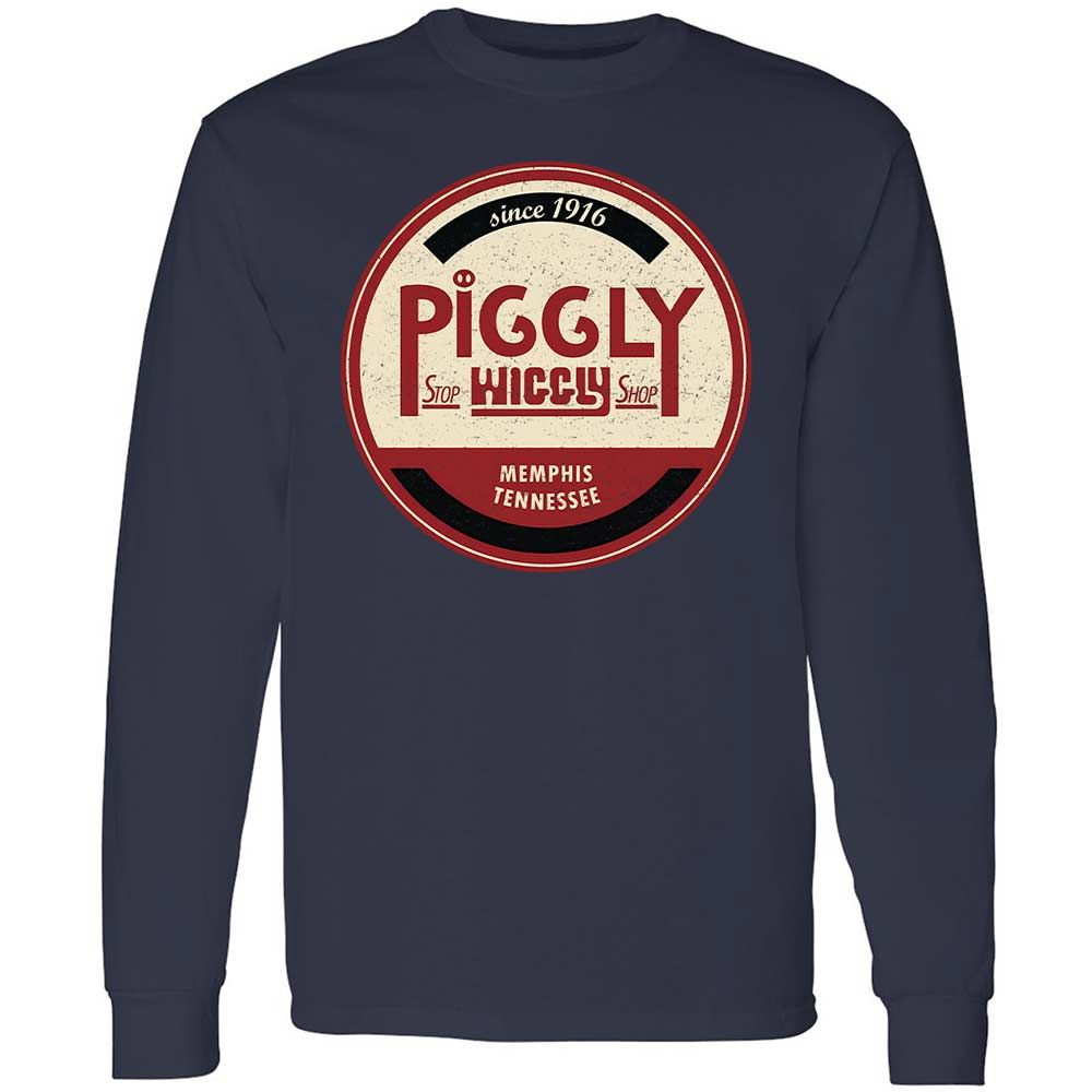 Long Sleeve T-Shirt - 7AB5RR2A - Navy - 2