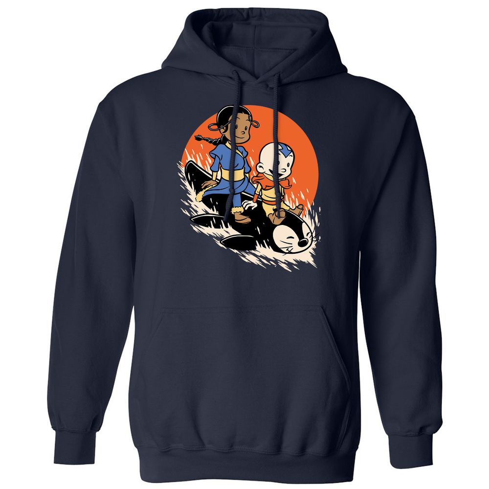 Classic Unisex Hoodie - TE9F5URM - Navy - 2