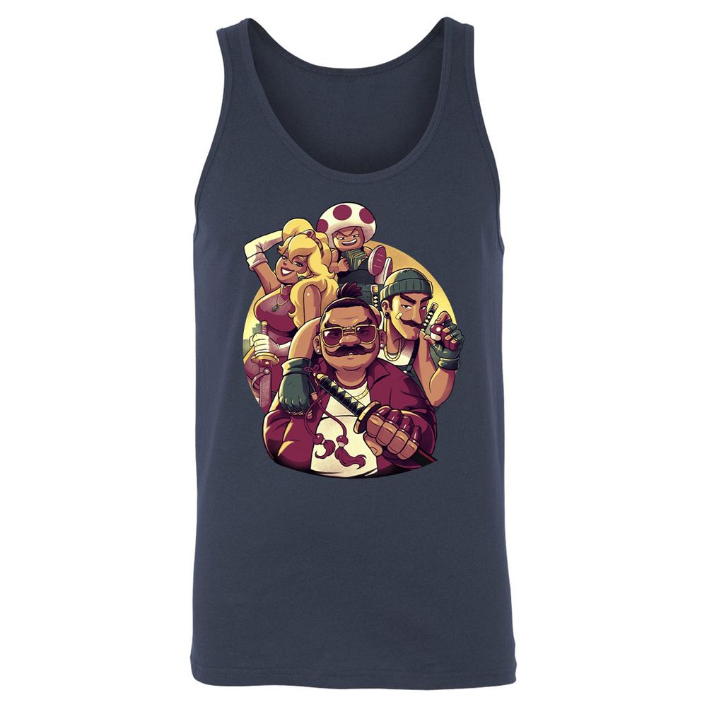 Unisex Jersey Tank - UDQEB1JH - Navy - 2