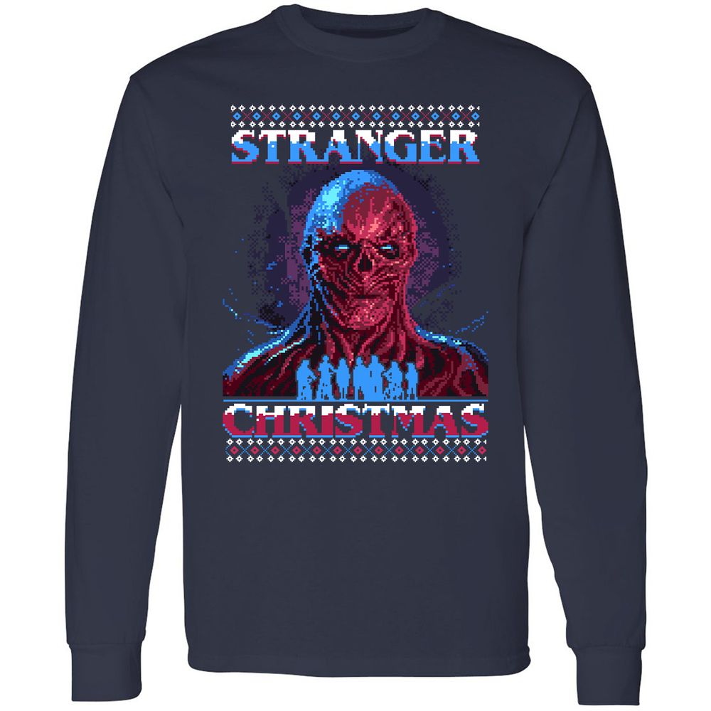 Long Sleeve T-Shirt - 7TQX9ZLK - Navy - 2